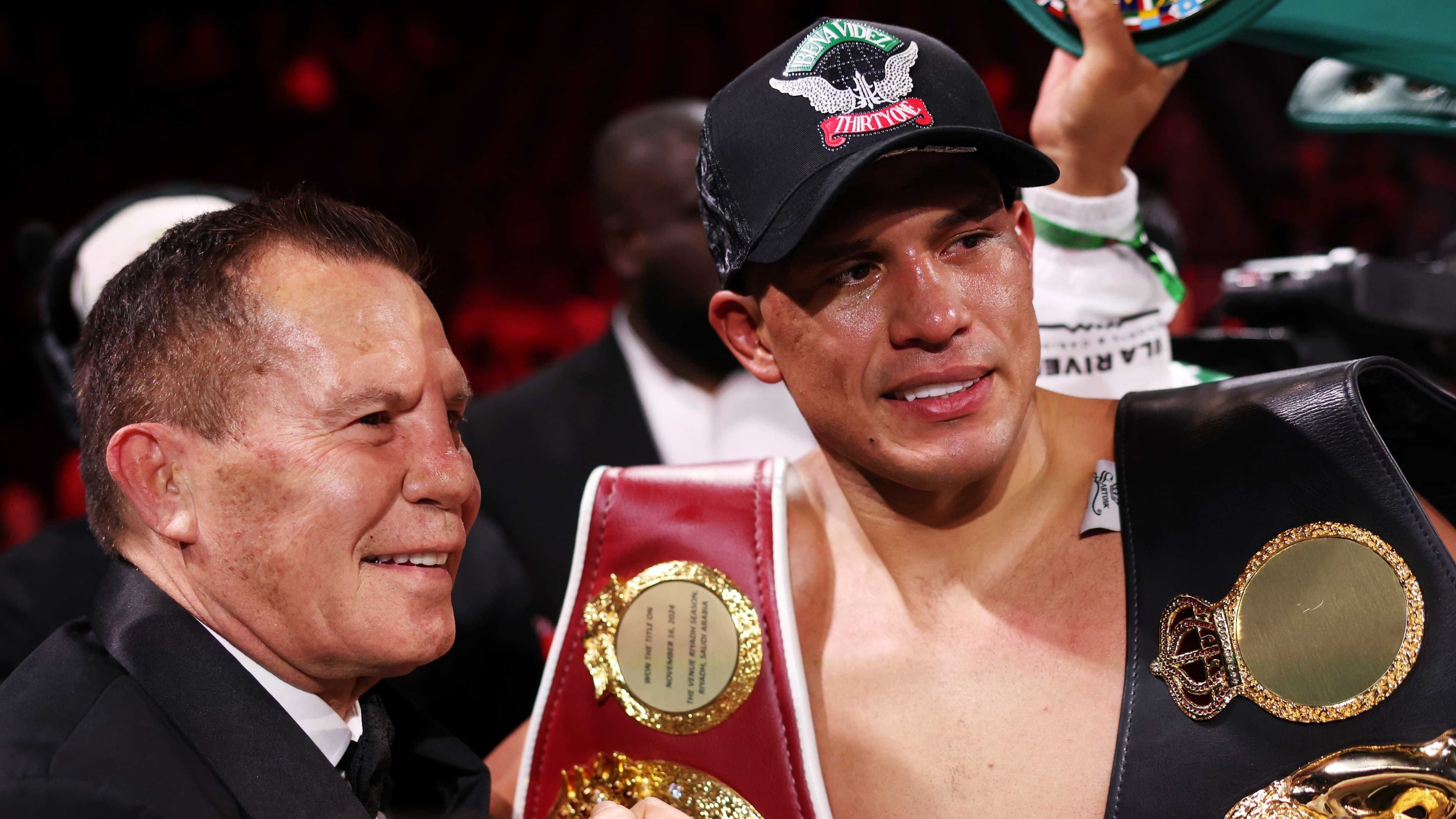 David Benavidez dismisses moving up to heavyweight anytime soon