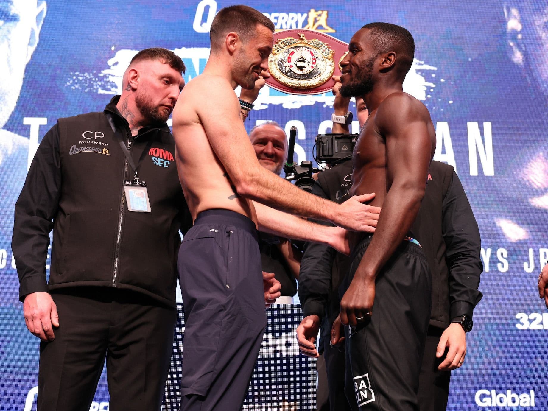 Mind Games At Play As Josh Taylor, Ekow Essuman Make Weight Before Welterweight Matchup