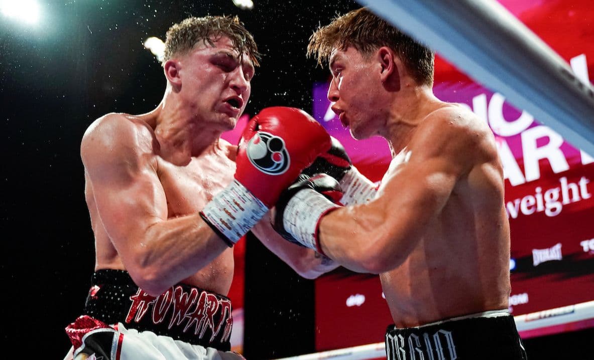 Giorgio Visioli outpoints Joe Howarth to claim English lightweight title