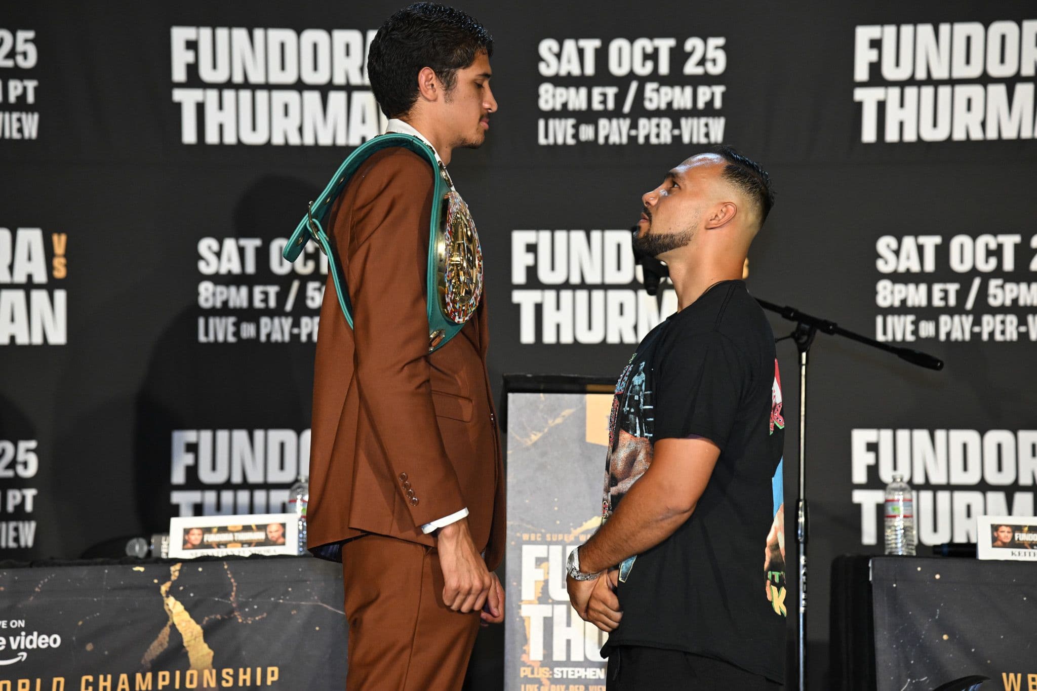 Photos: Fundora vs. Thurman, Foster vs. Fulton - Face-Offs at Kickoff Presser