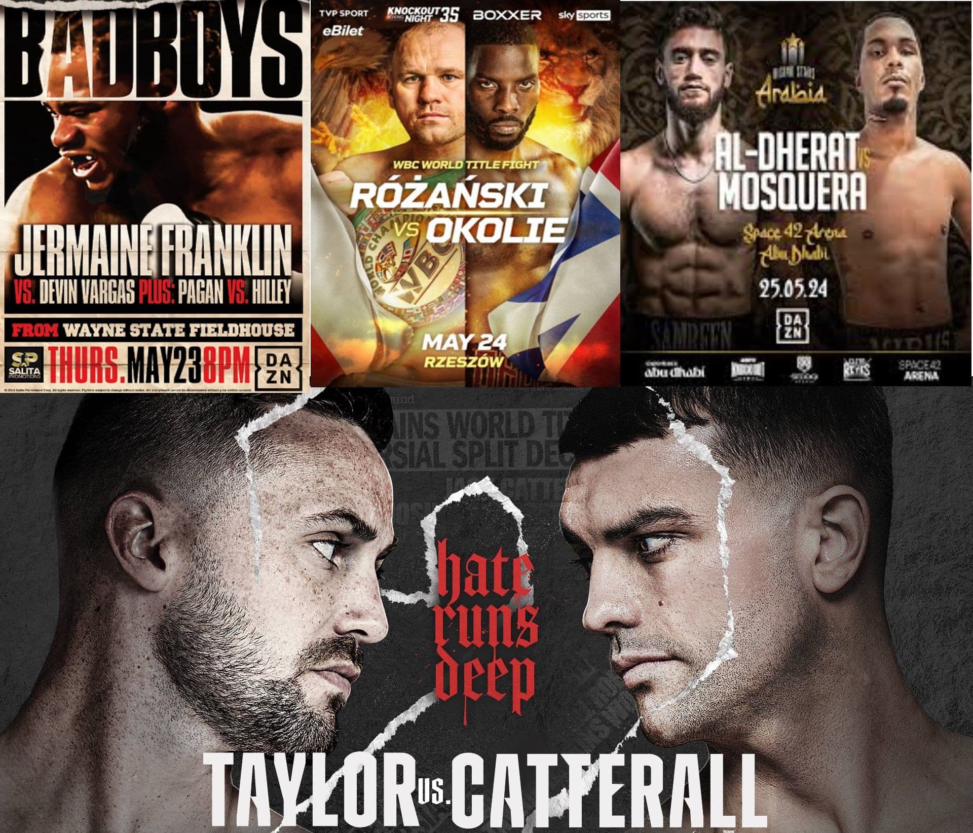 Fight Night Program – Week of May 23-29