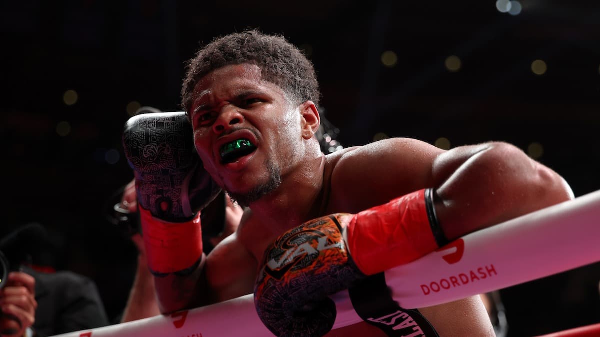 Shakur Stevenson not interested in undisputed status