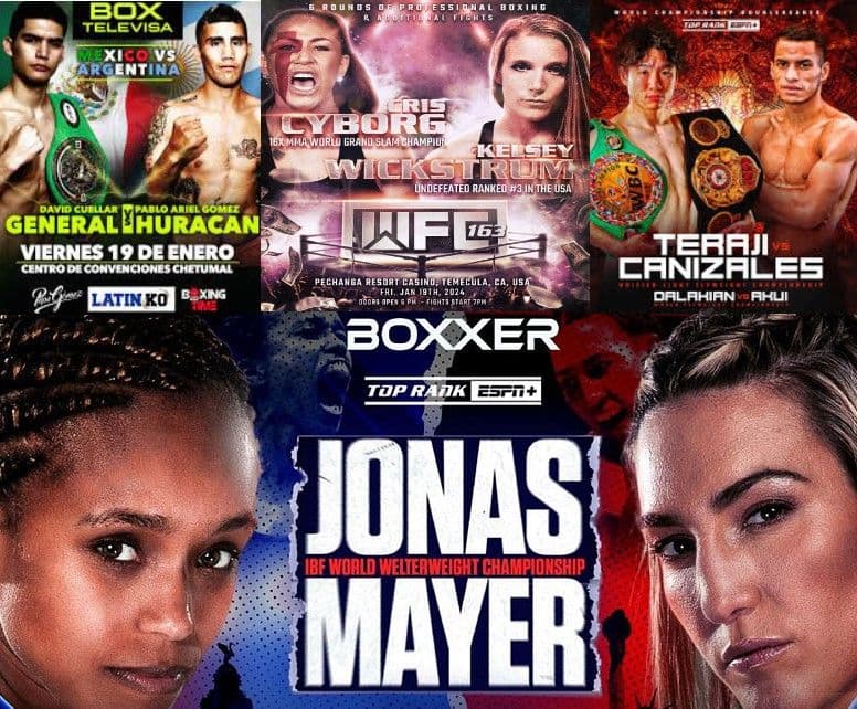 Fight Night Program – Week of Jan. 19-23