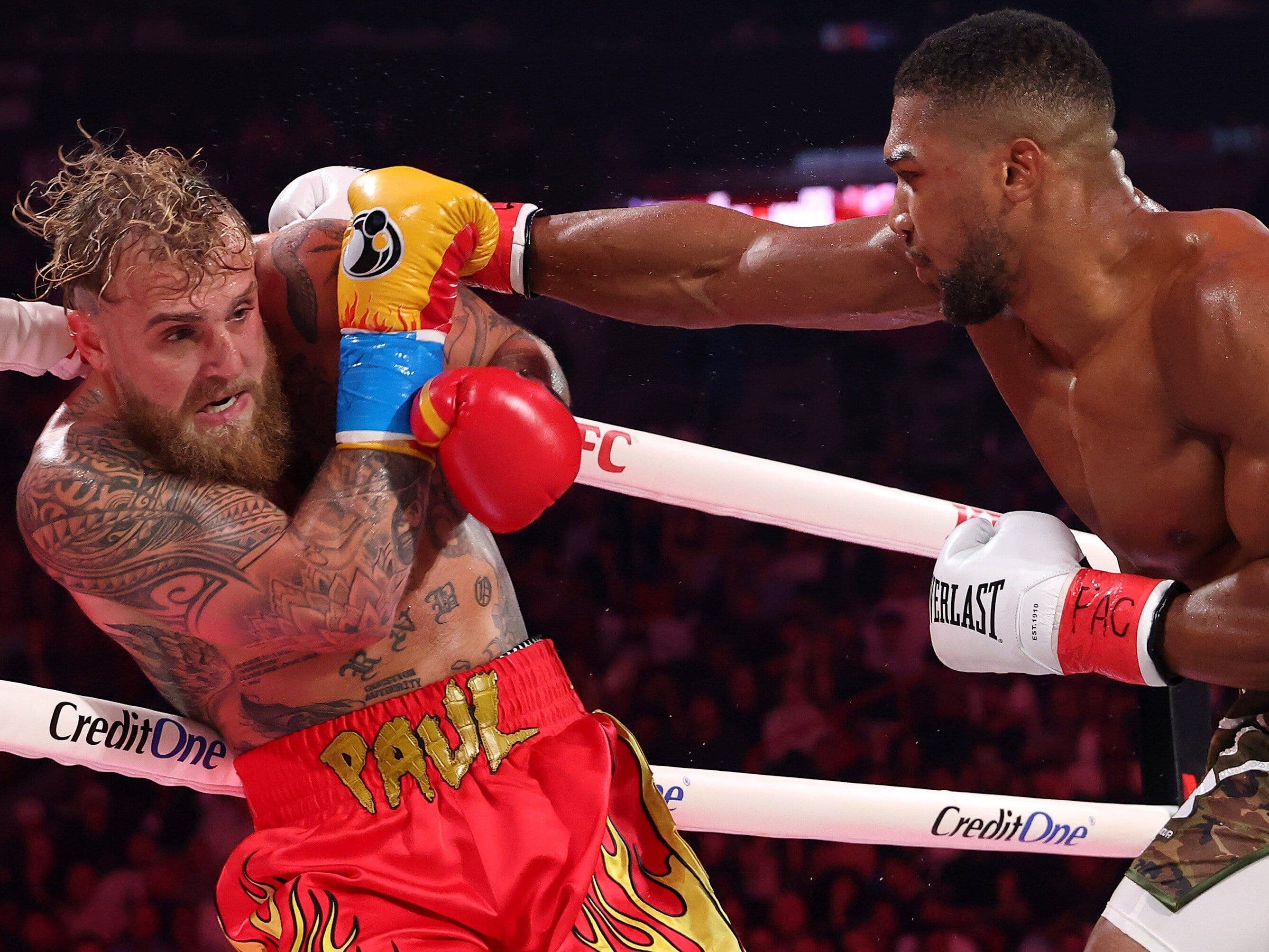 Jake Paul Believes He Won Two Rounds, Learned From Loss To Anthony Joshua