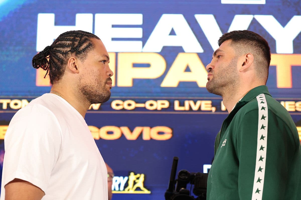 Photos: Joe Joyce, Filip Hrgovic - Ready For Heavyweight War