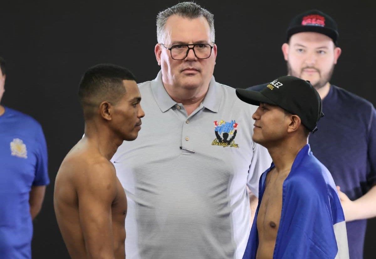 Weigh-in alert: ‘Chocolatito’ Gonzalez-Rober Barrera and undercard ready for war in Nicaragua
