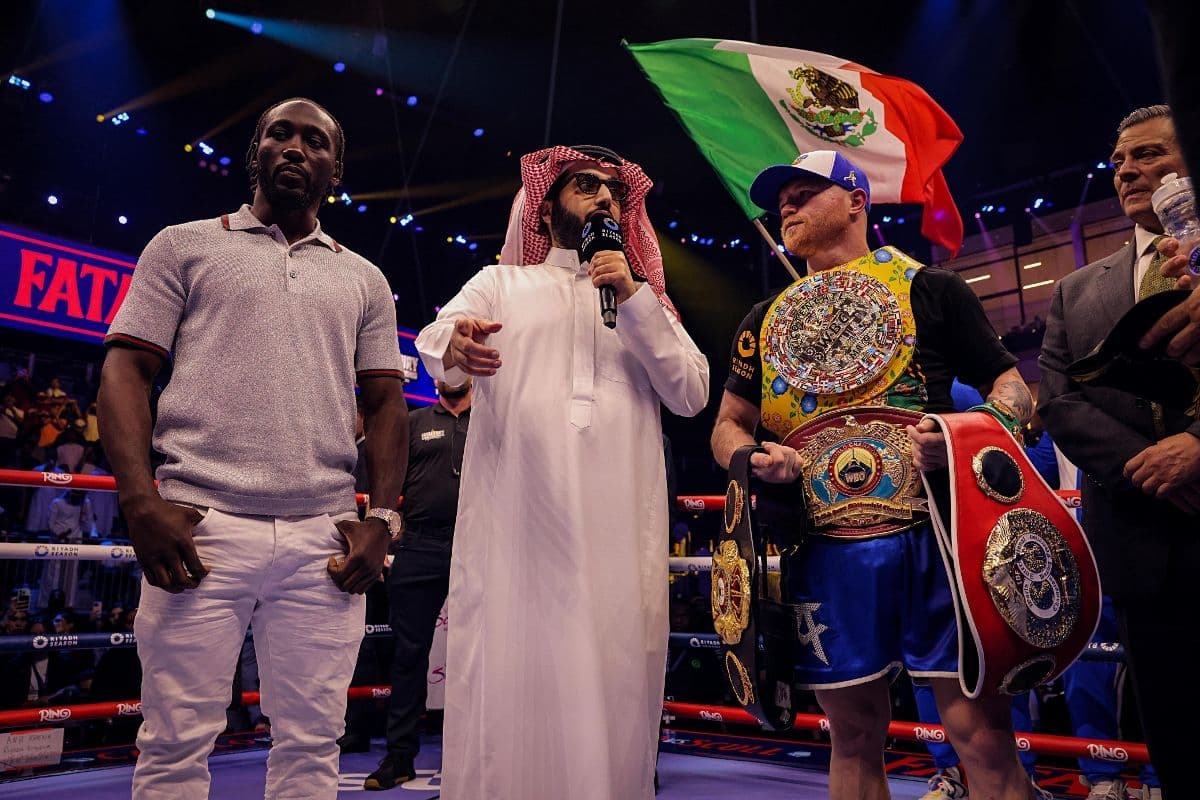 Turki Alalshikh Reveals Date, Venue, Platform Change For Canelo Alvarez-Terence Crawford Fight