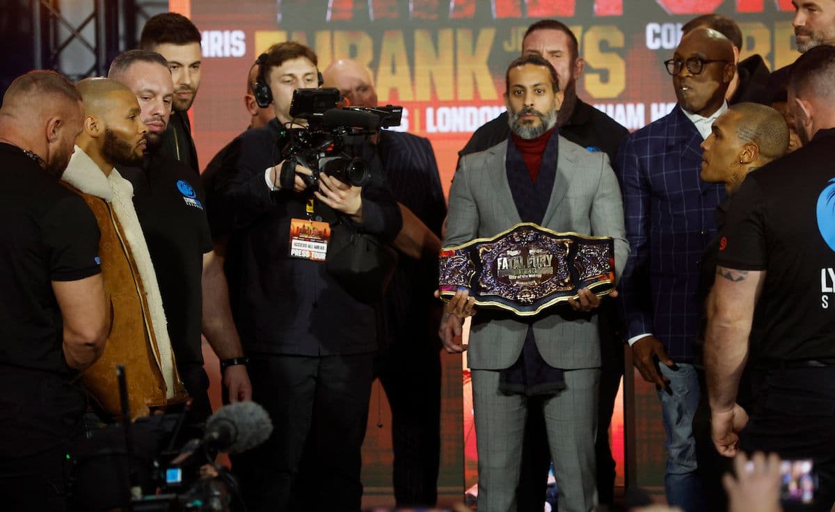 Photos: Chris Eubank Jr, Conor Benn Continue Fiery Exchanges at London Presser