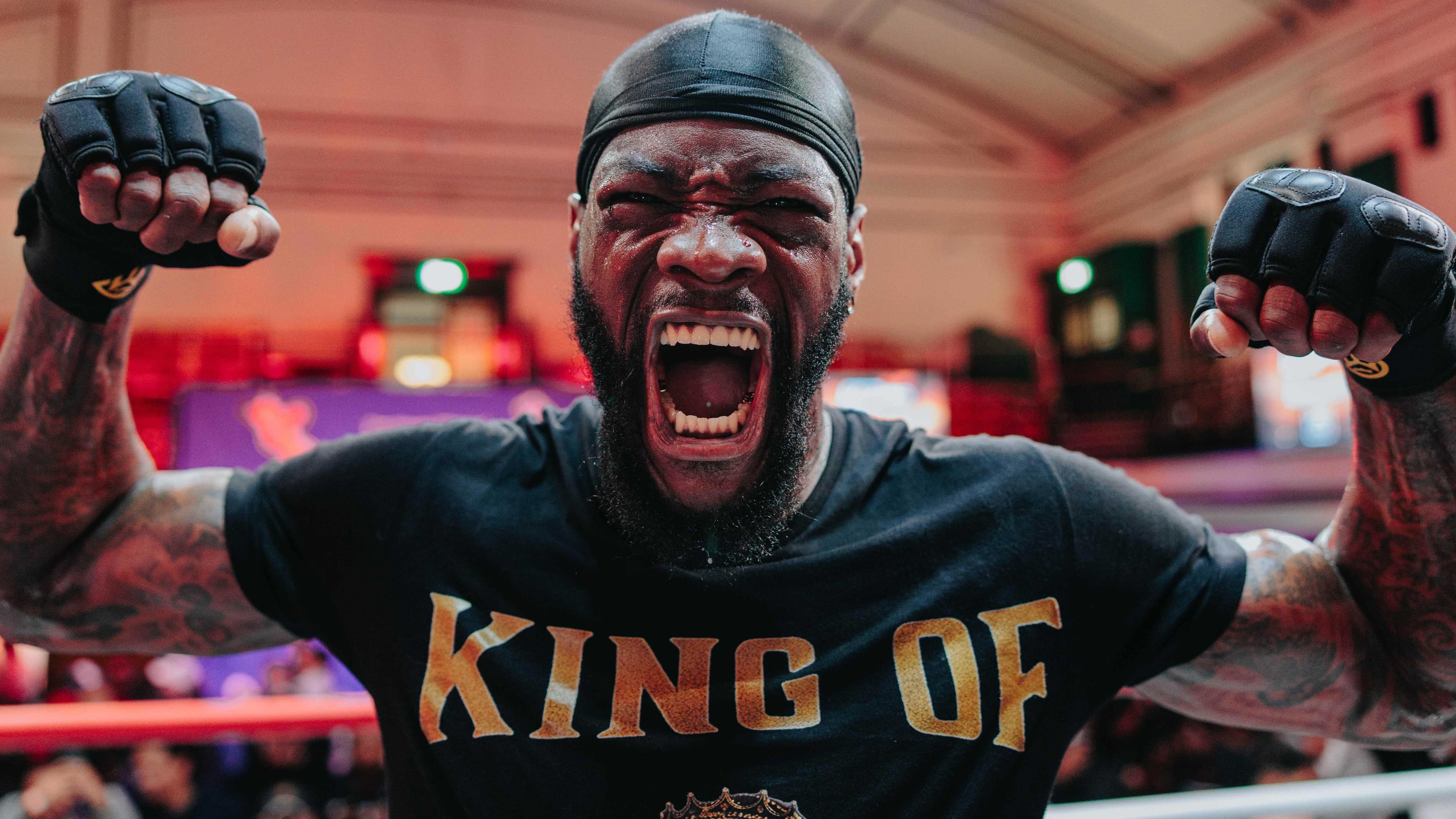 Back in Britain once more, Wilder promises chaos in Chisora clash