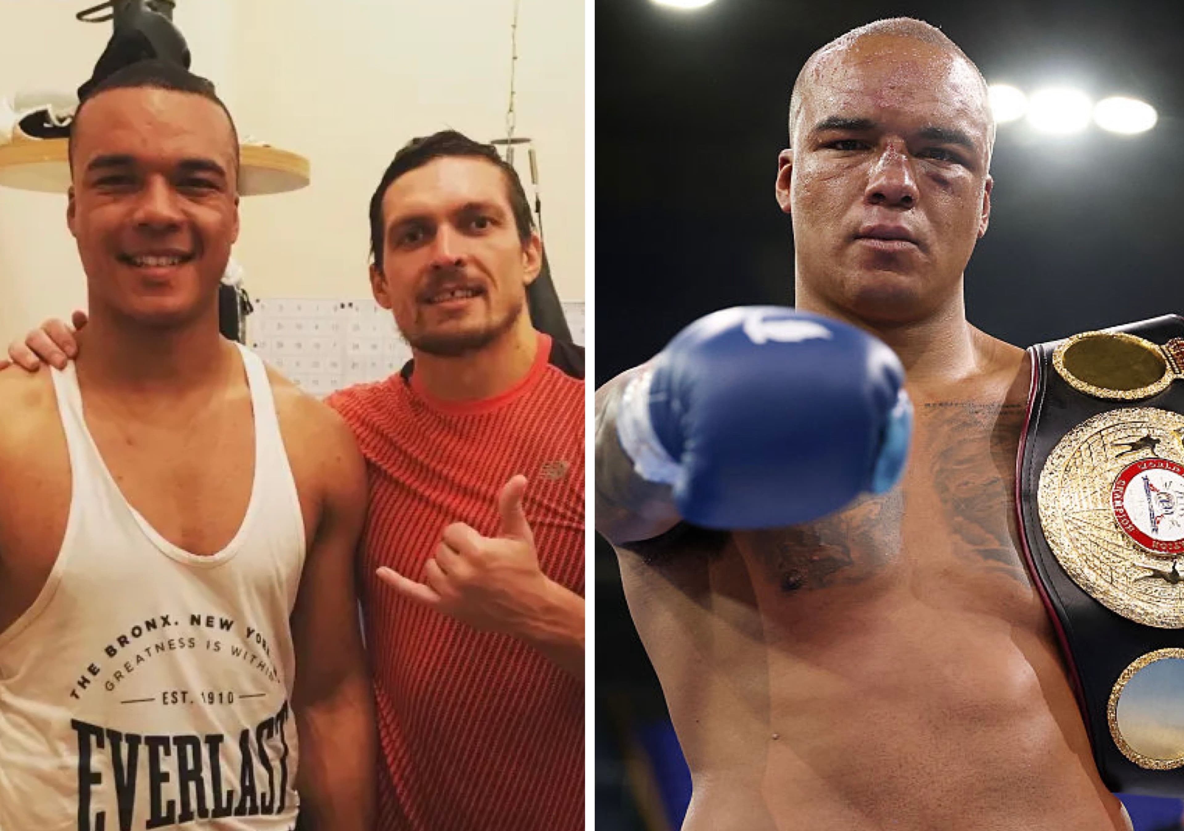 The Social Network: Inside the Usyk spar that changed Fabio Wardley's life forever