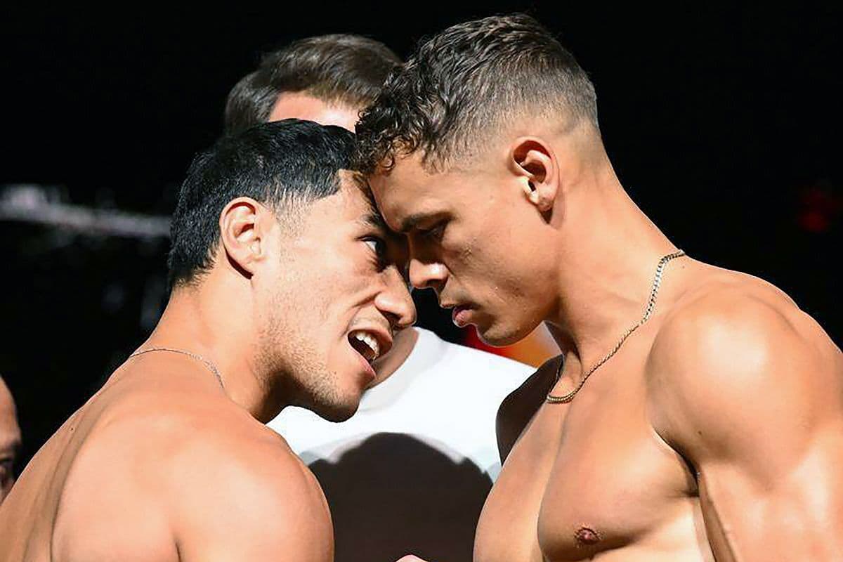 Jai Opetaia, David Nyika Both Make Weight For The Ring Cruiserweight Championship