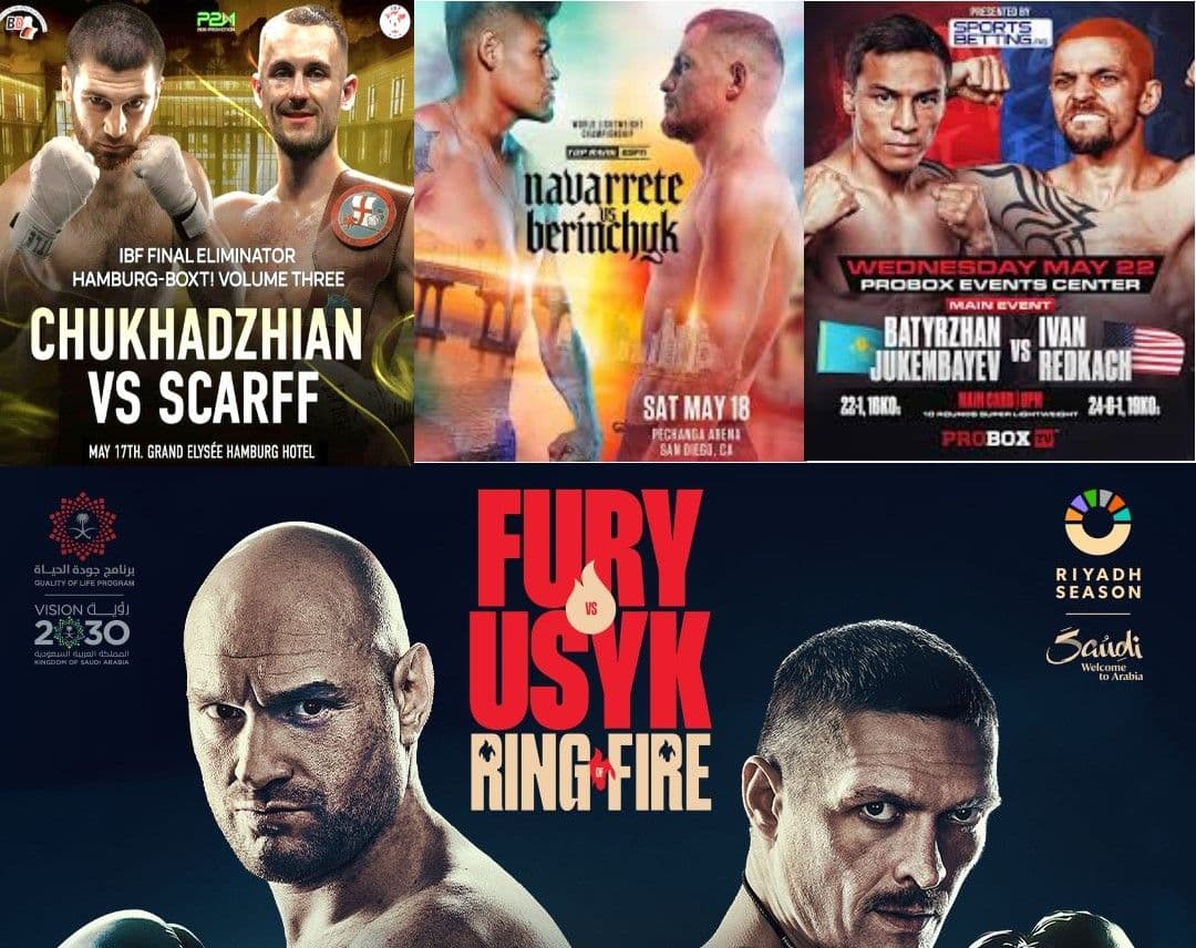 Fight Night Program – Week of May 16-22