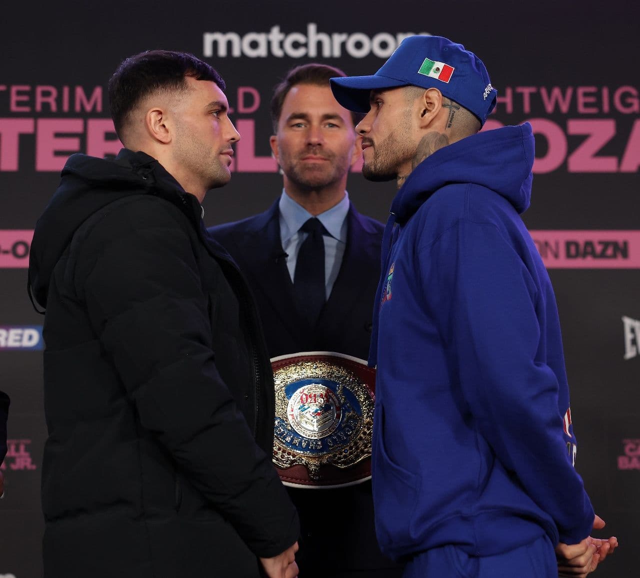 Photos: Jack Catterall, Arnold Barboza - Face To Face at Final Presser