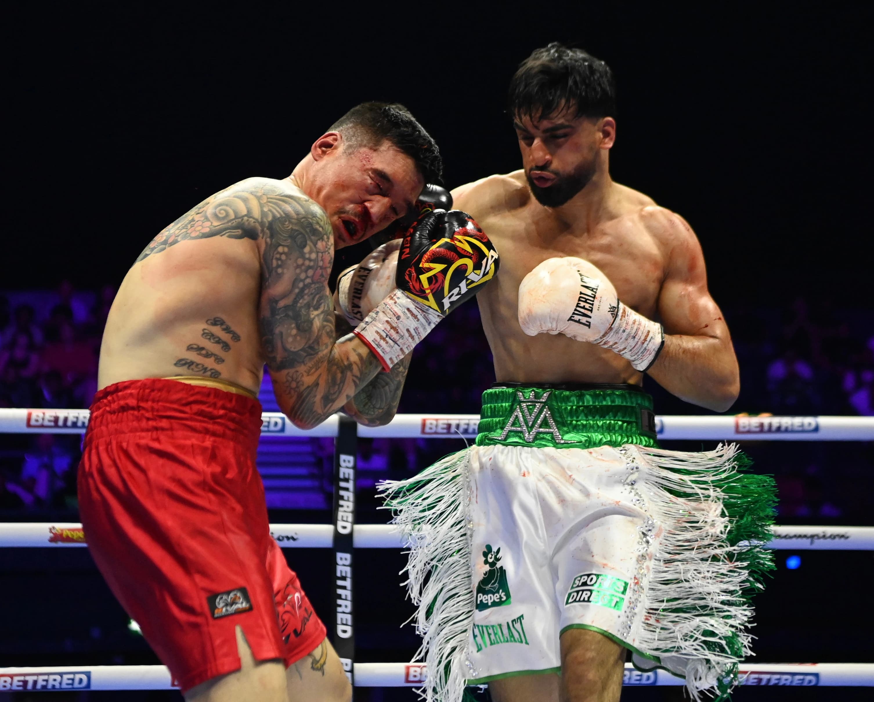 Azim obliterates veteran Claggett inside three rounds