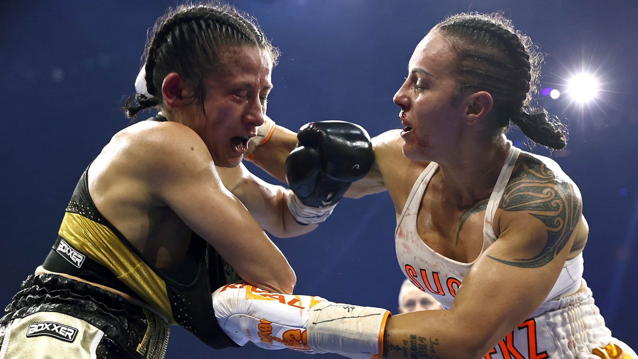 Cherneka Johnson Stops Nina Hughes In Seventh Round To Retain WBA 118-Pound Title