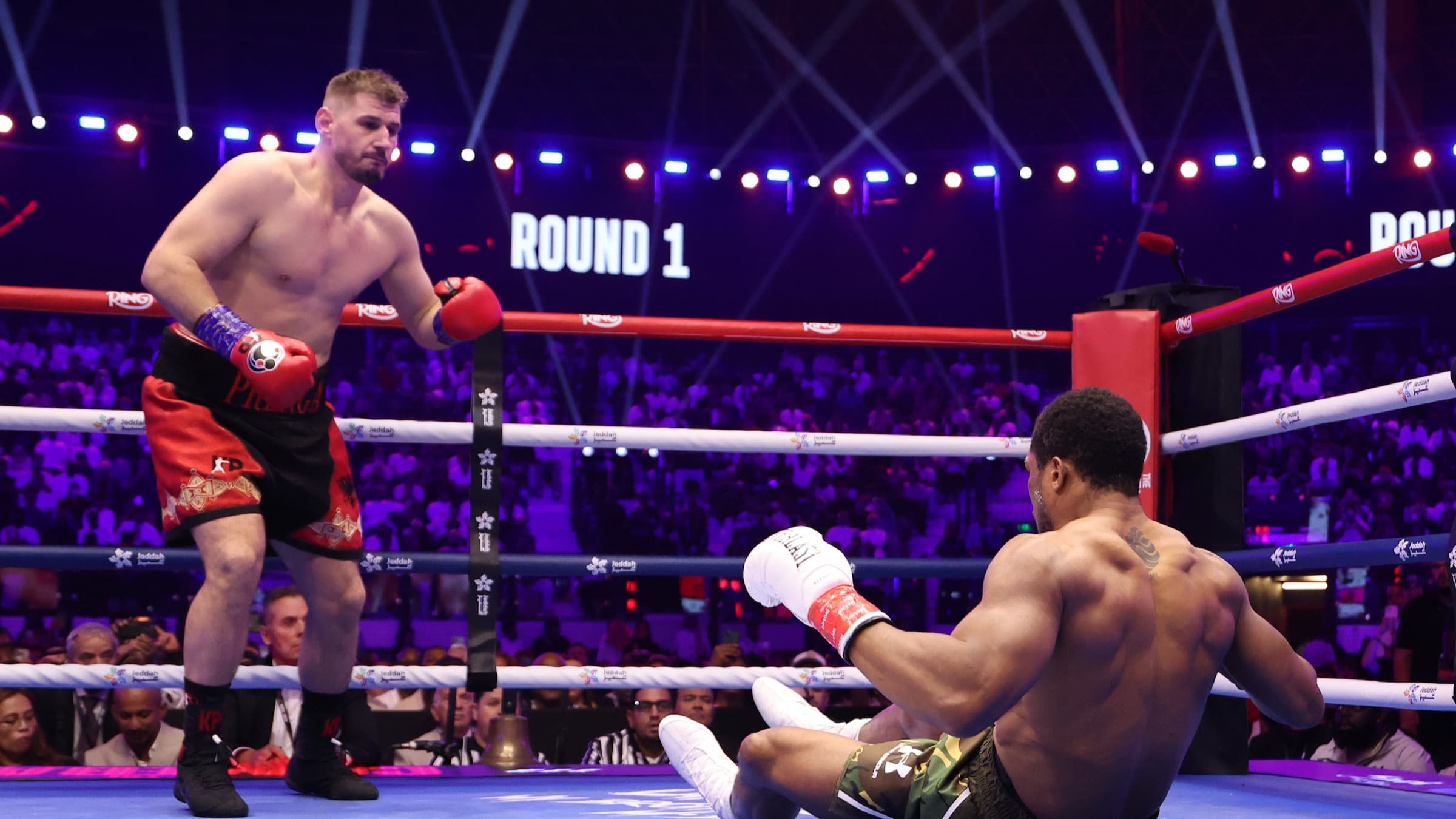 Prenga apologizes after failing to finish Joshua