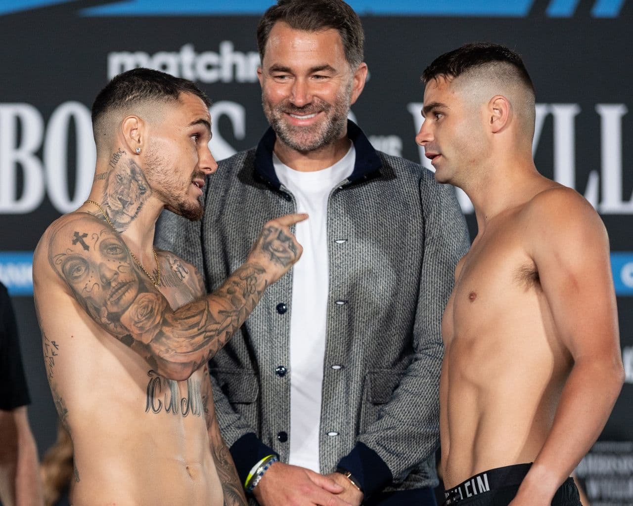 Photos: Kambosos-Wyllie, Nicolson-Brown, Johnson-Hughes - Fights Set