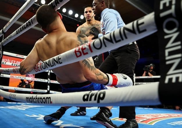 Edgar Berlanga Blows Out Jonathan Gonzalez-Ortiz, Drops Him Twice On Way To First-Round TKO