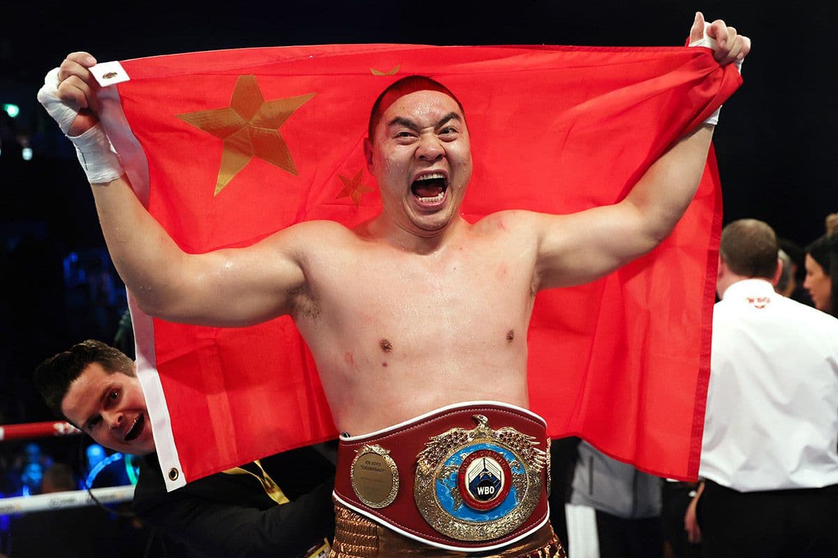 Zhilei Zhang aims to steal the spotlight vs Joseph Parker in Joshua-Ngannou card