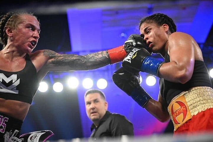 Mikiah Kreps overcomes 'mixed feelings' to defeat USMC teammate Melissa Odessa Parker