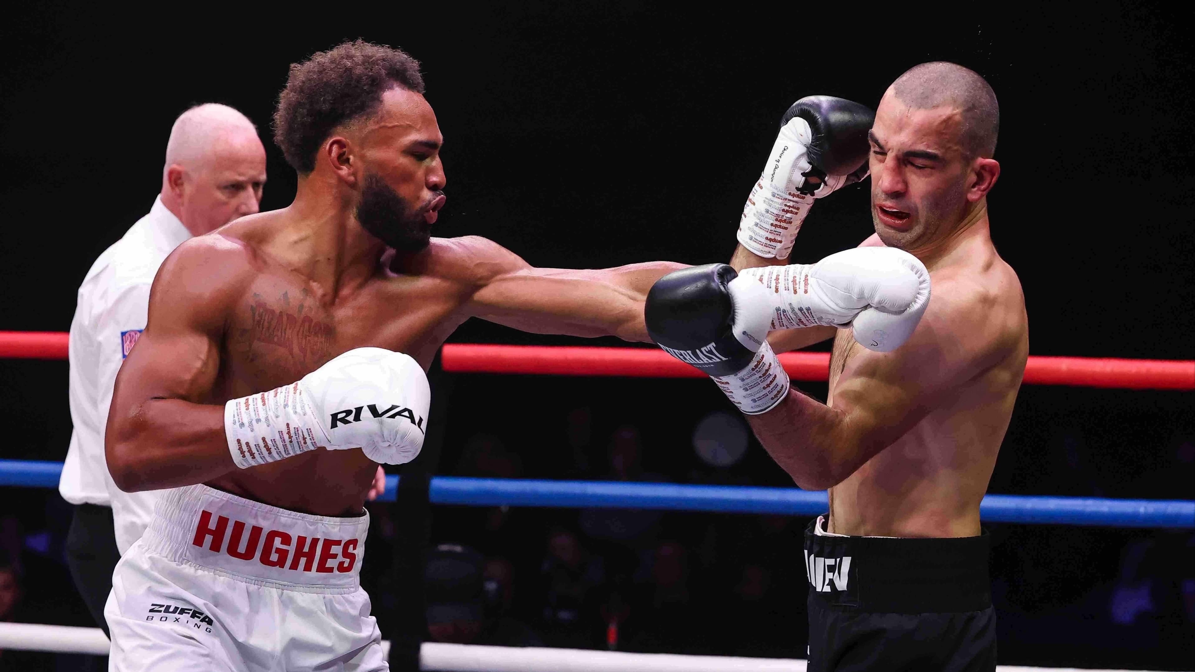 Leon Hughes makes immediate impact on Zuffa Boxing debut