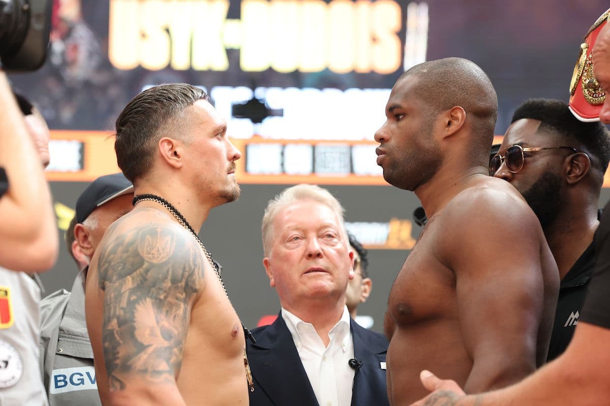 Photos: Oleksandr Usyk, Daniel Dubois - Set To Collide