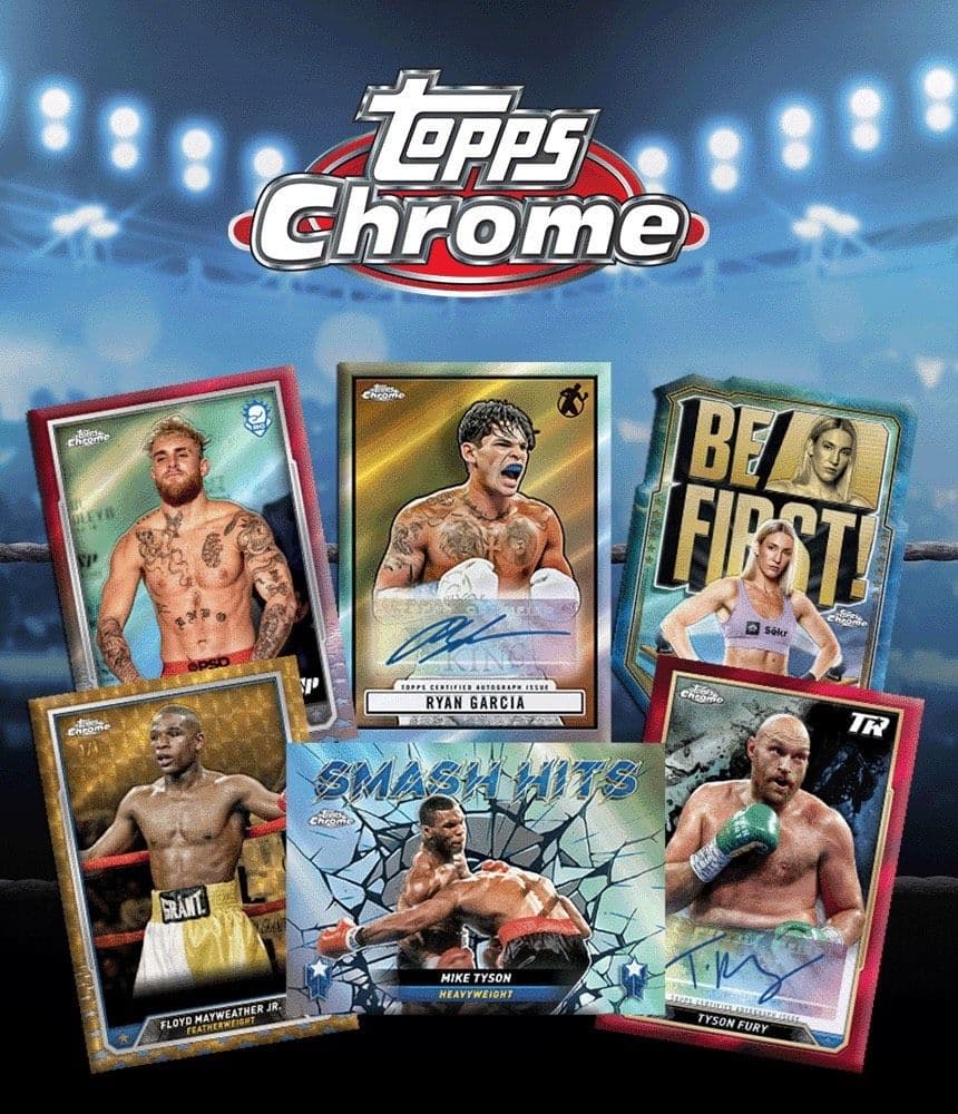 Topps announces first boxing card set since 1951