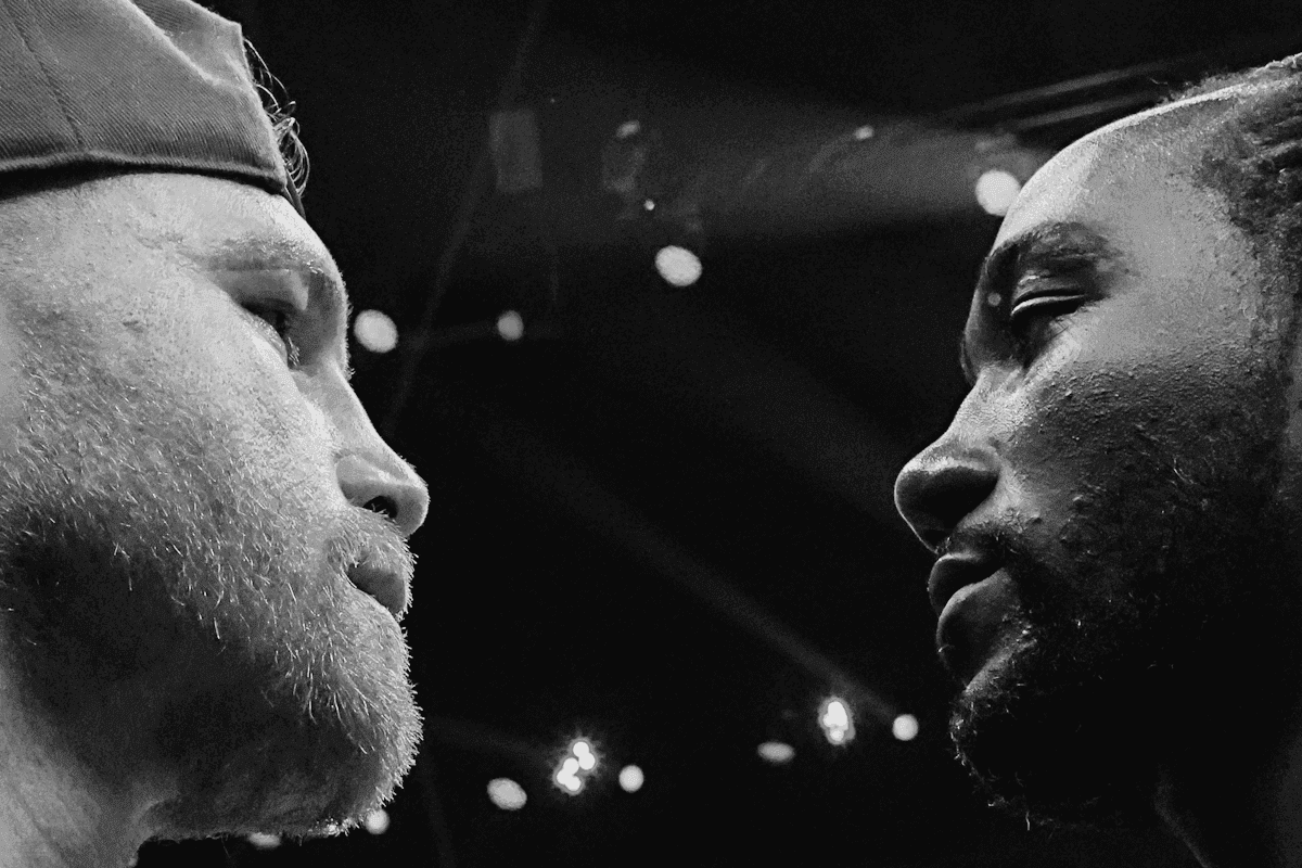 Photos: Canelo, Crawford - Face To Face in Riyadh