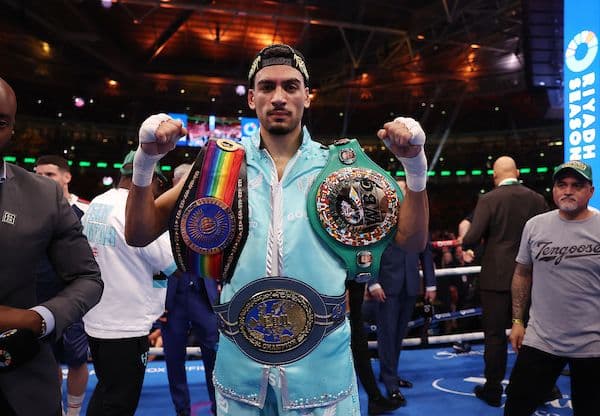 Hamzah Sheeraz is impressive in stopping Tyler Denny in two on Joshua-Dubois undercard