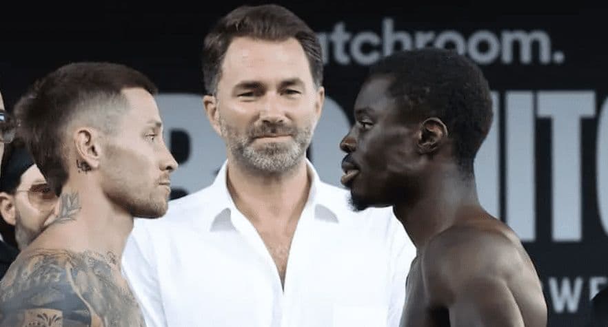 Liam Paro (139.6), Richardson Hitchins (139.8) Make Weight For IBF Title Fight In San Juan, P.R.