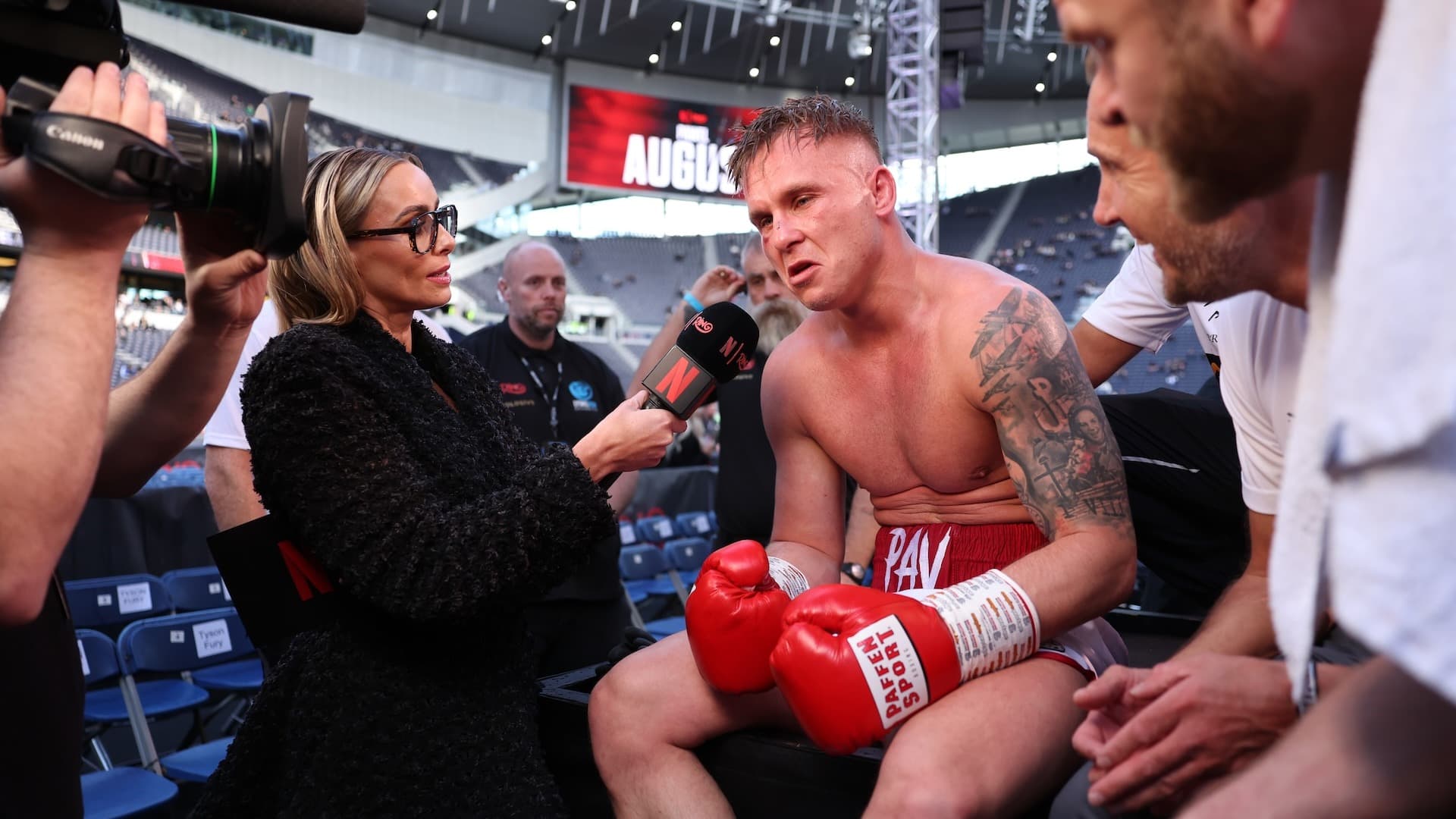 Pawel August made most of Netflix slot against Simon Zachenhuber