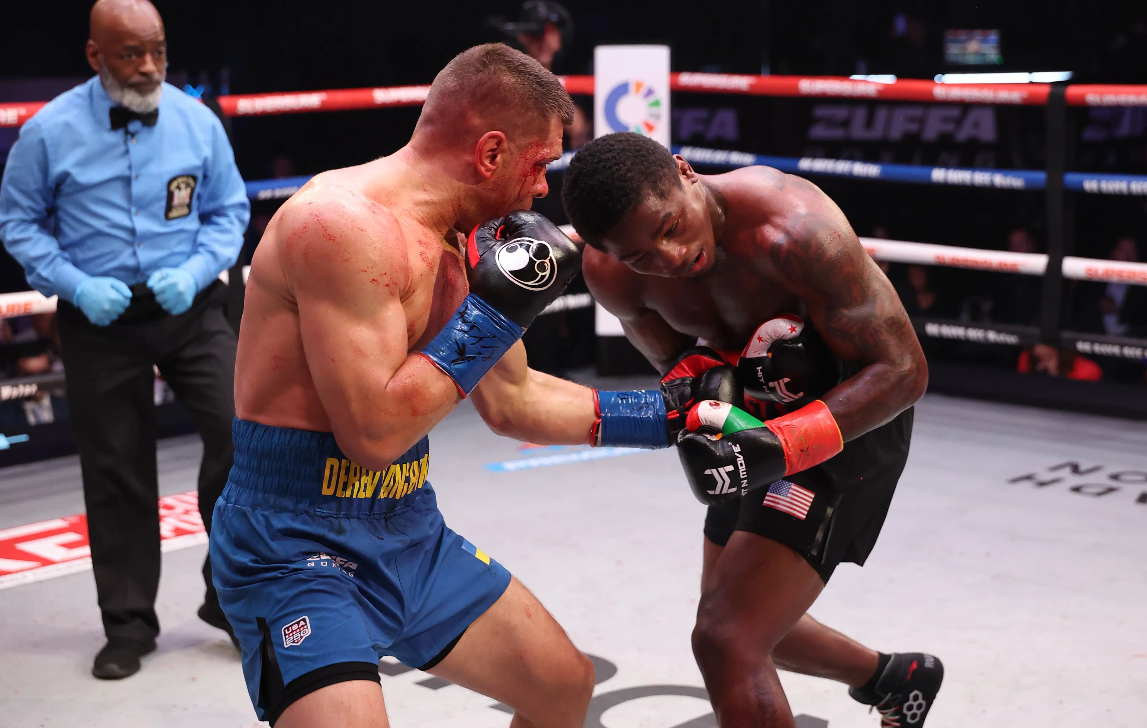 Hackett outworks, outmuscles Derevyanchenko to earn victory