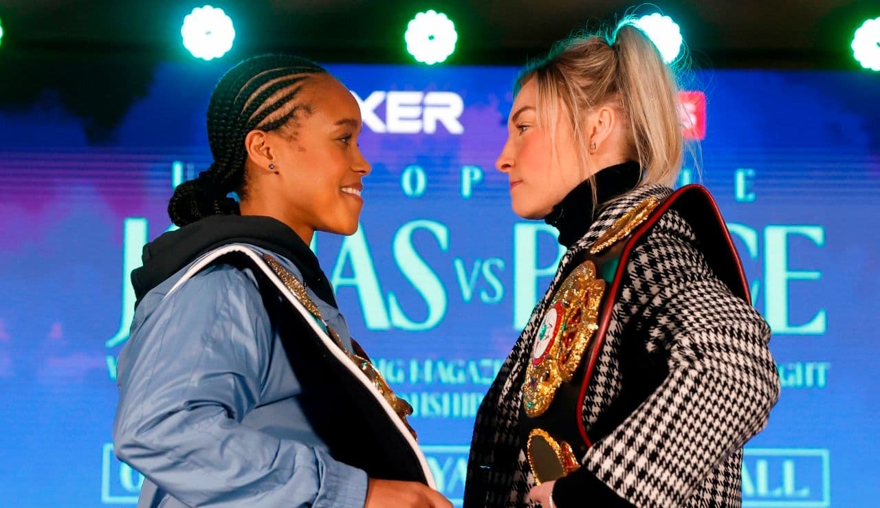 Photos: Natasha Jonas, Lauren Price - Face To Face at Final Presser