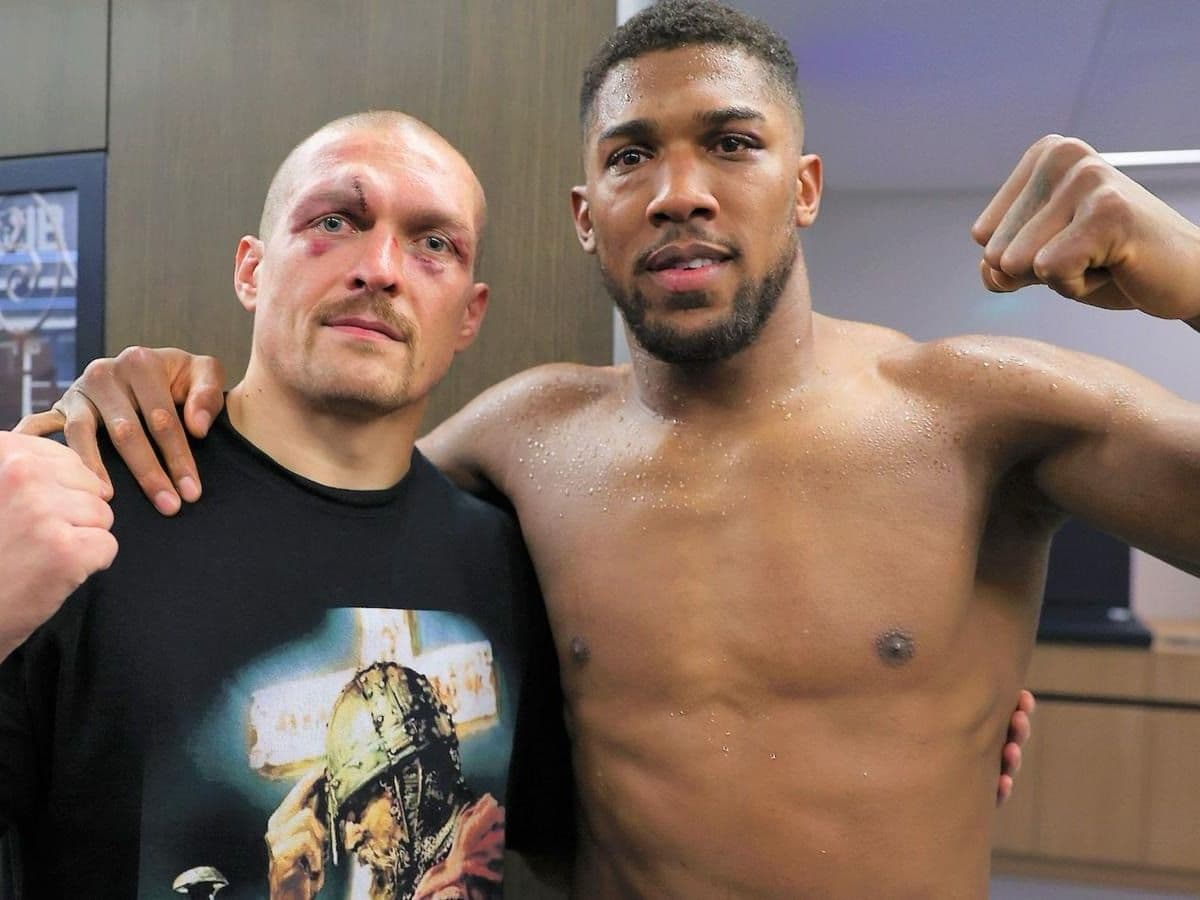 Is The Returning Anthony Joshua About To Join Team Usyk?