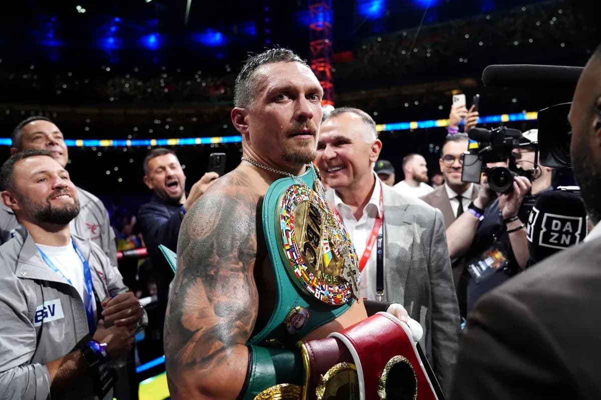 Team Parker: So Little Communication From Usyk Camp, He Probably Doesn't Want The Fight