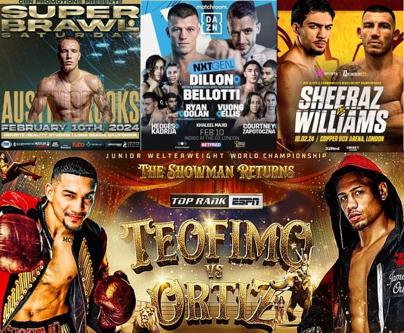 Fight Night Program – Week of Feb. 8-14