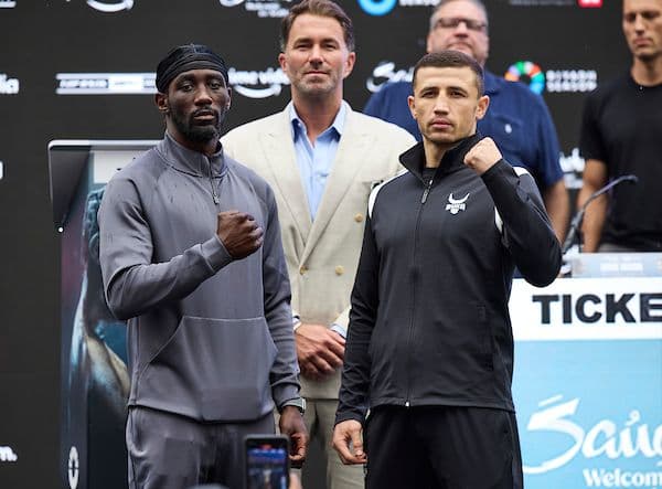 Weigh-In Alert: Terence Crawford (153.4), Israil Madrimov (154) make weight for title showdown in L.A.