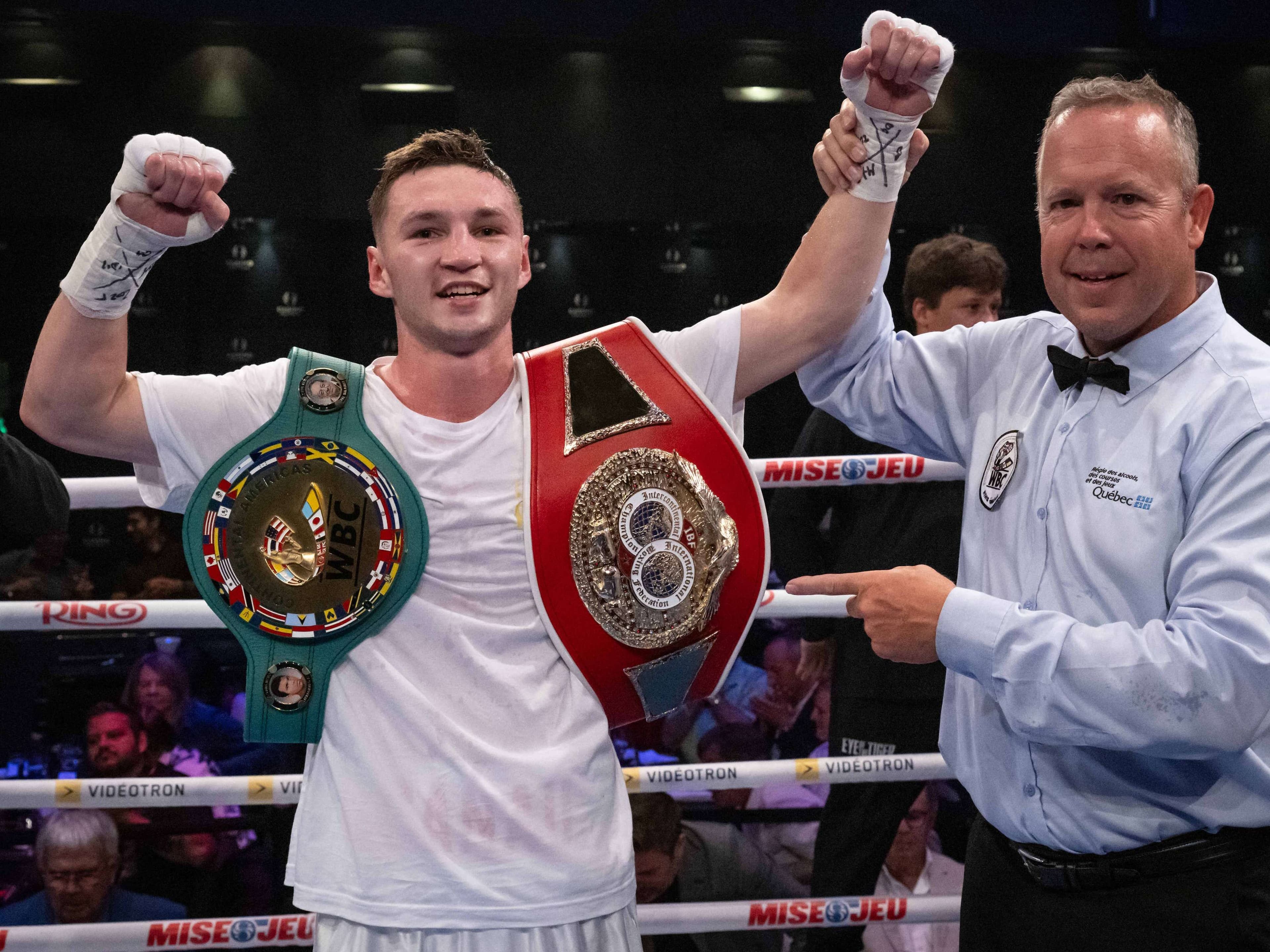 Iglesias-Shishkin: Dzmitry Asanau Stops Laid Douadi In 3 To Complete Undercard