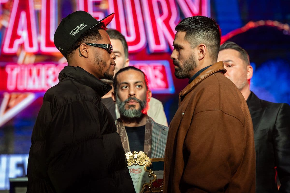 Photos: Devin Haney vs. Jose Ramirez - Face To Face in Times Square