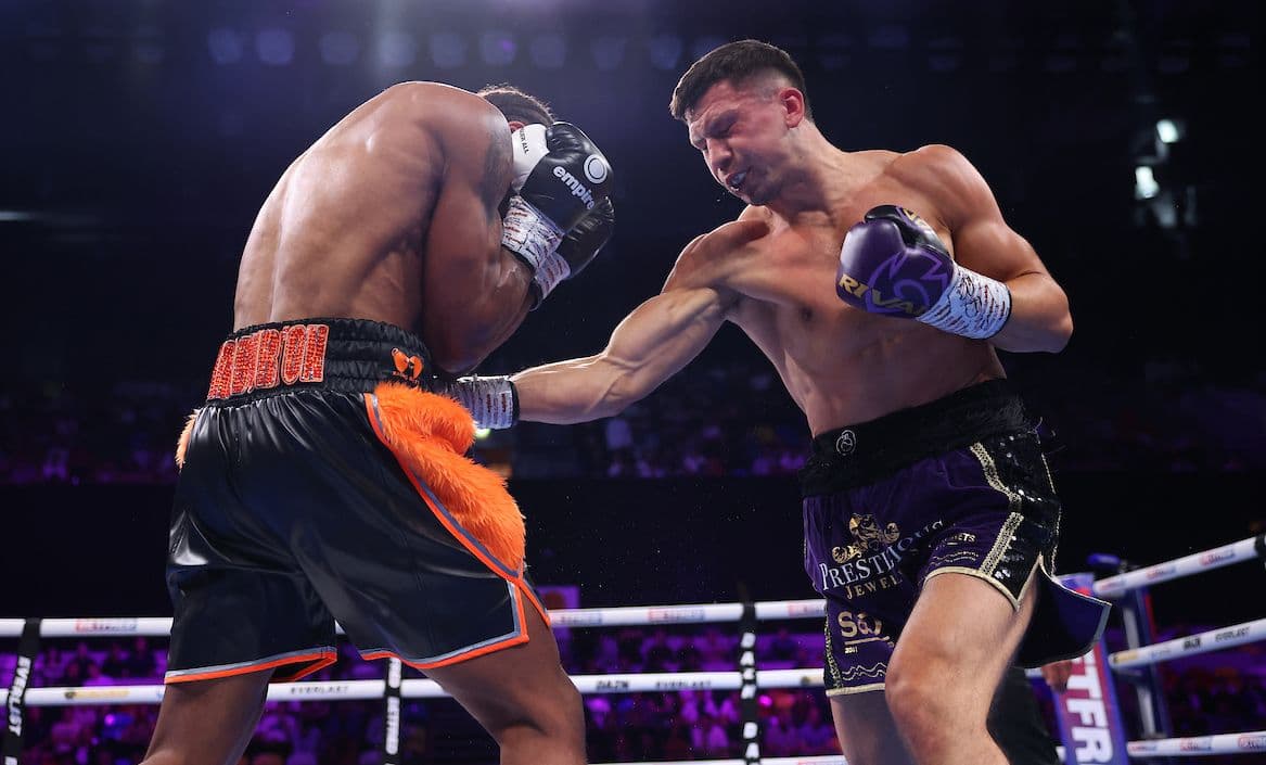 Kieron Conway Batters, Stops Gerome Warburton In Four Rounds To Win British Middleweight Title
