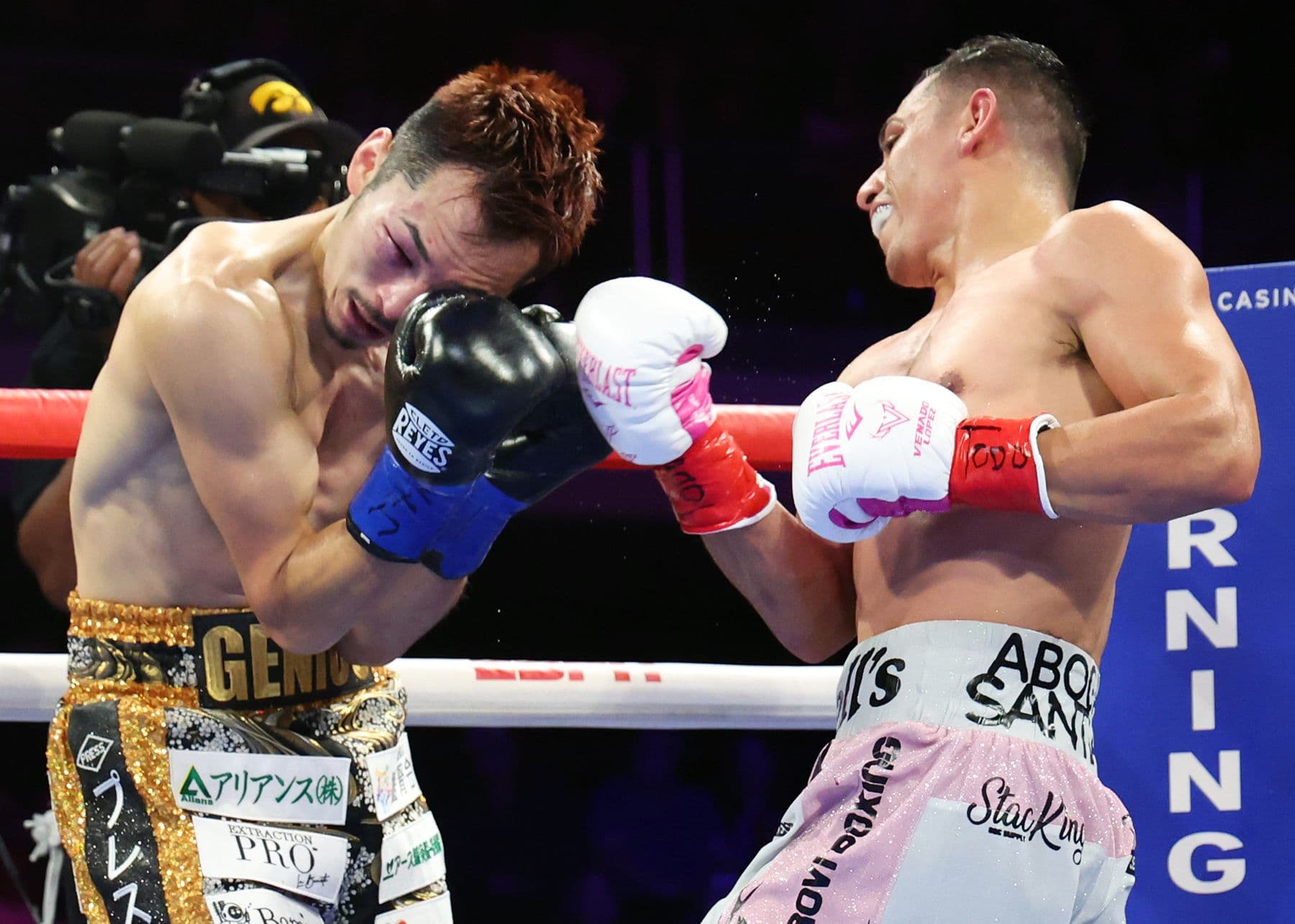 Luis Alberto Lopez Batters Reiya Abe, Stops Him In 8th Round To Defend IBF Title