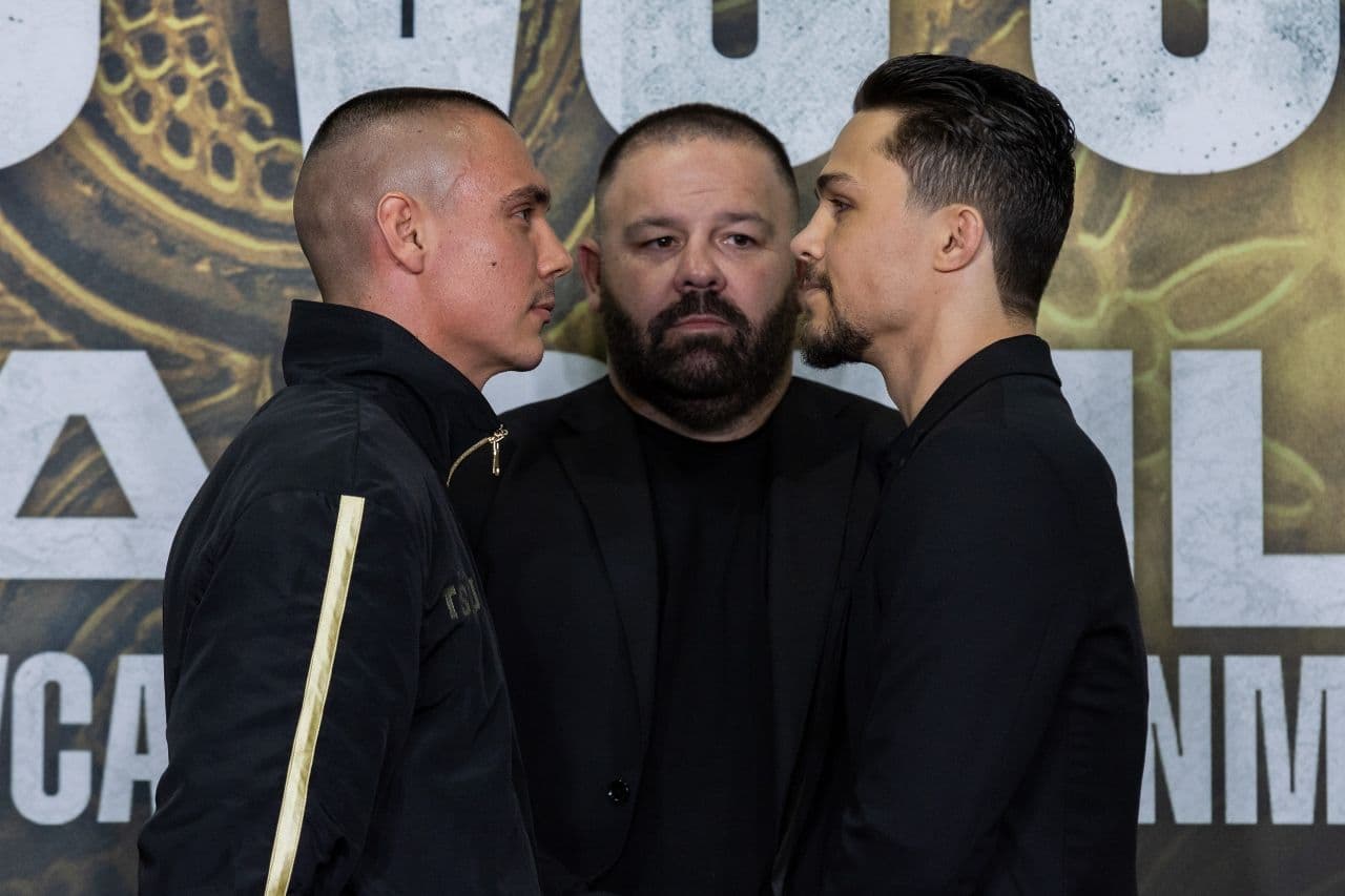 Photos: Tim Tszyu, Joey Spencer - Face To Face at Final Press Conference