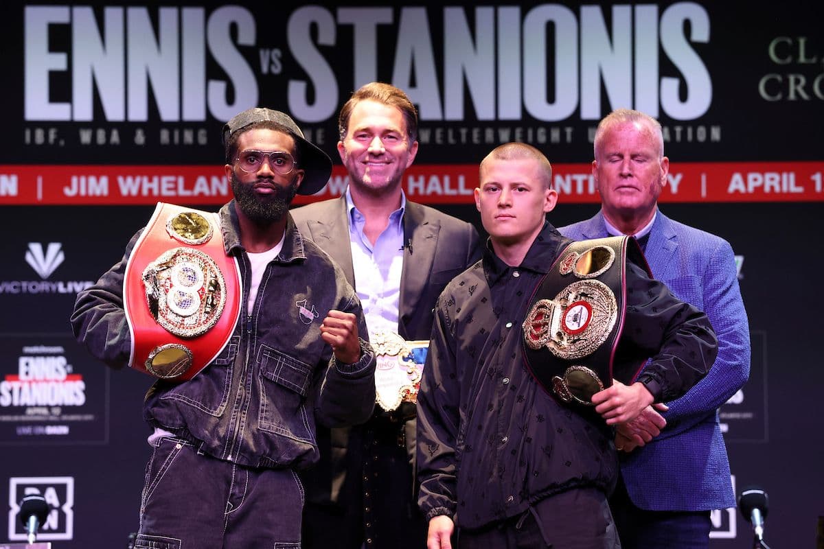 Stanionis Trainer Samodio Envisions 50-50 FOTY Against ‘Dangerous’ Ennis, Hopes ‘Officials Are Fair’