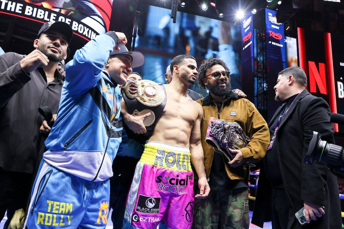 Photos: Rolly Shocks Ryan Garcia - Teofimo, Haney Win