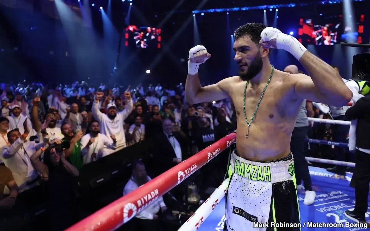 Edgar Berlanga Contends Hamzah Sheeraz Only Took This Fight To Get To Canelo