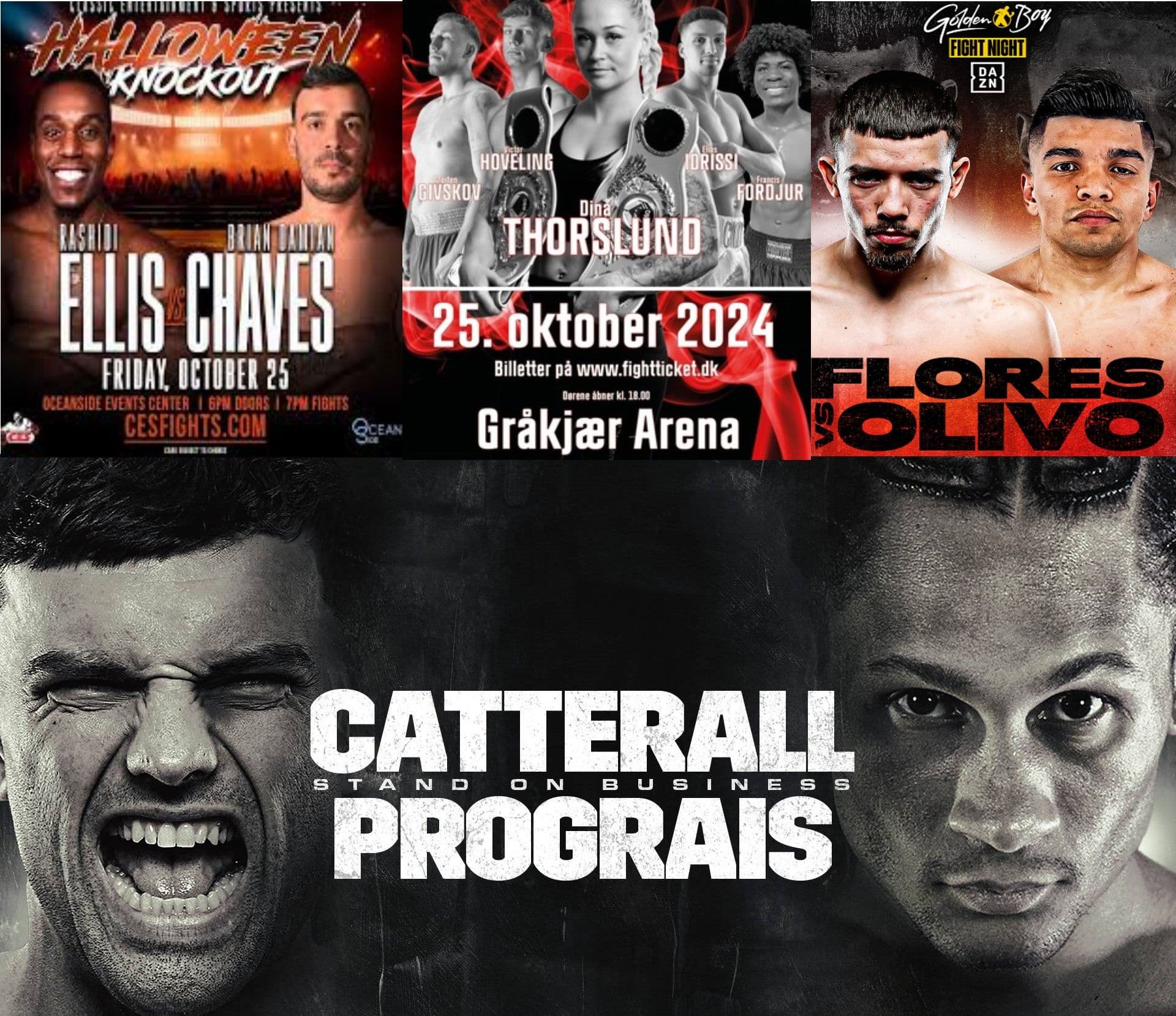 Fight Night Program – Week of October 24-30