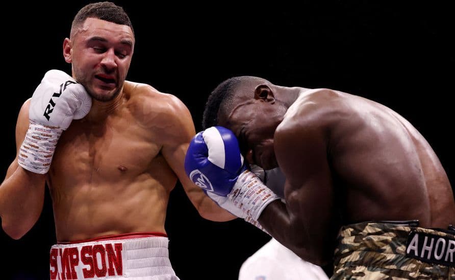 Callum Simpson Earns Hard-Fought Stoppage Win On Azim-Lipinets Card; Scott Forrest KO'd In First Round