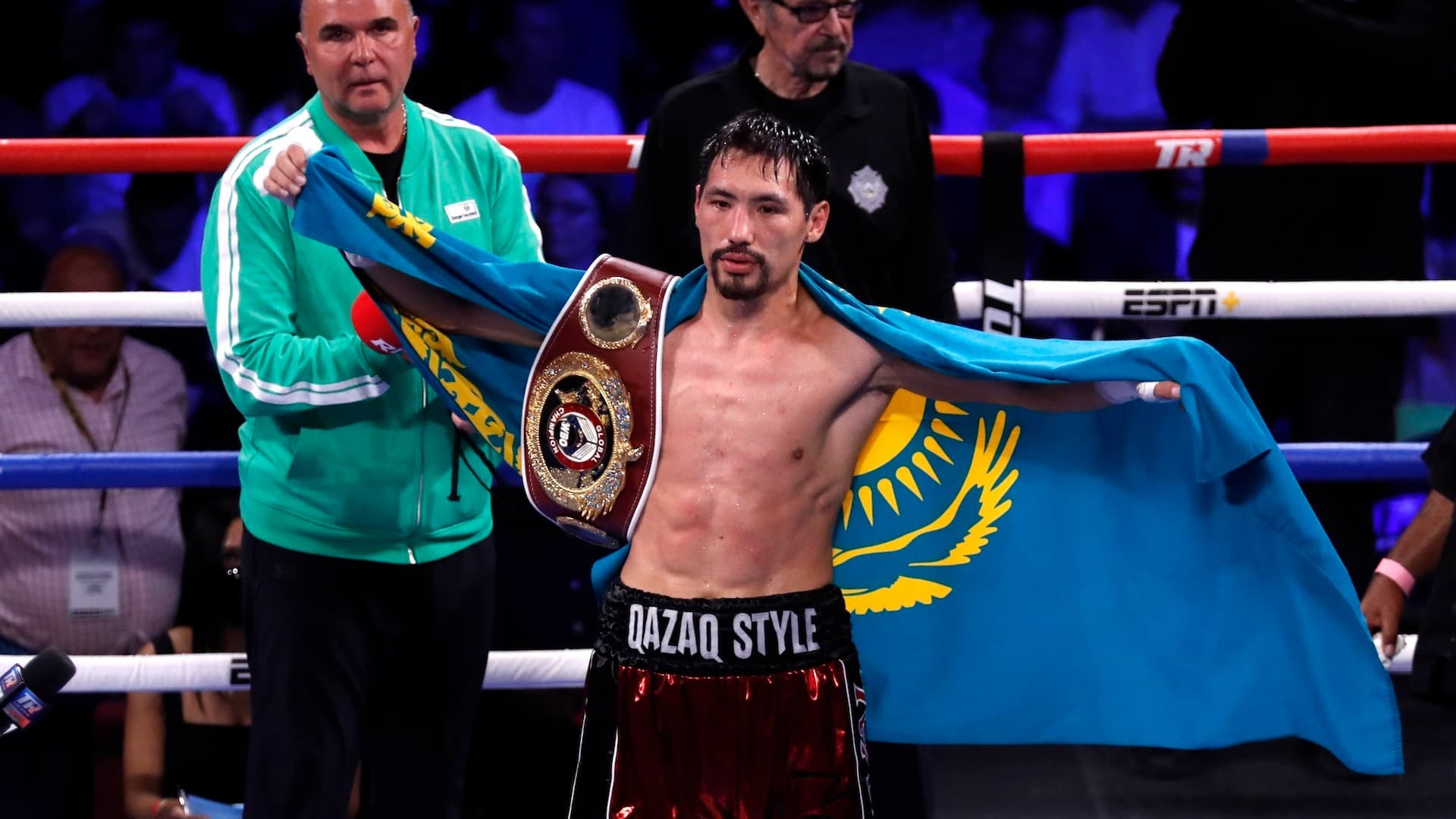 Janibek heads to 168, Bentley elevated to full WBO 160-pound champion