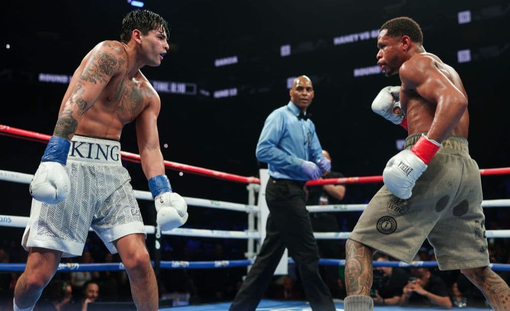 Ryan Garcia commends Haney, promises ‘same ass-whooping’ if they rematch