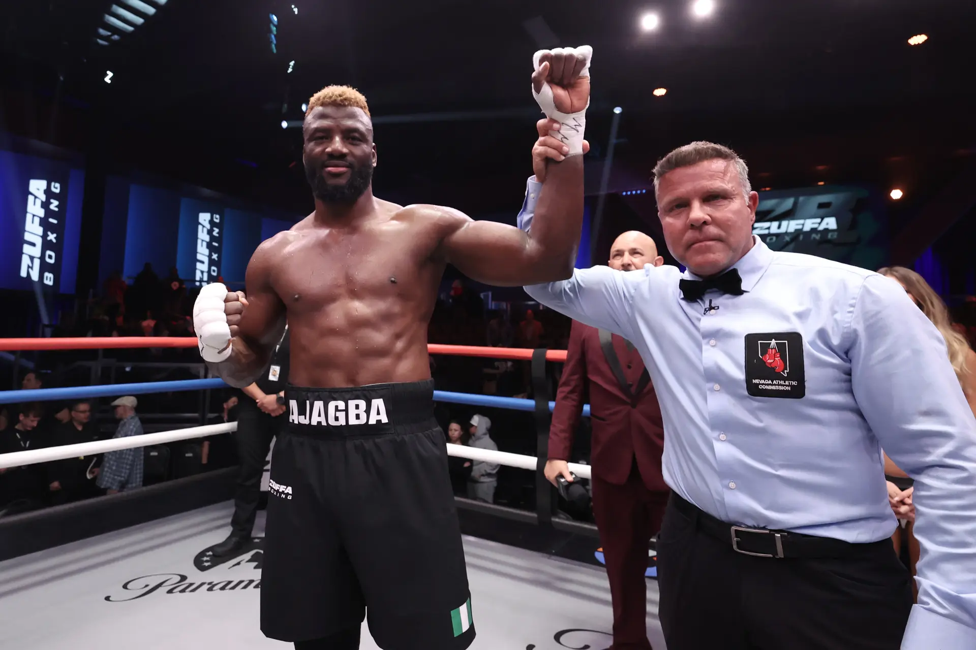 Efe Ajagba Drops Charles Martin Twice, Stops Him In 4